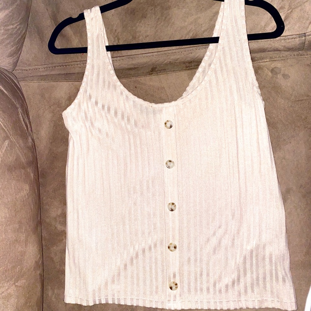 Nude Tank crop top